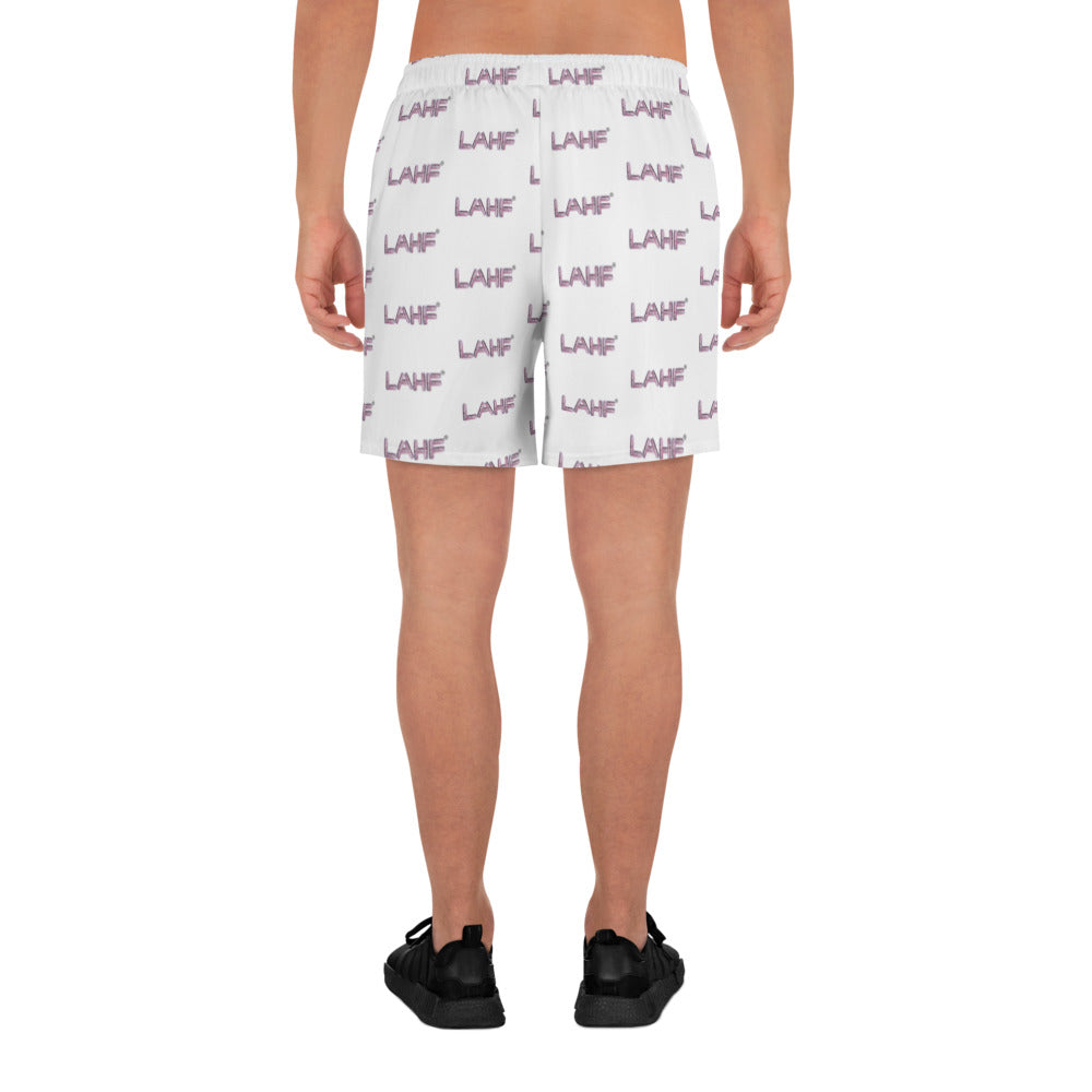 LAHF Bend Print Men's Athletic Long Shorts