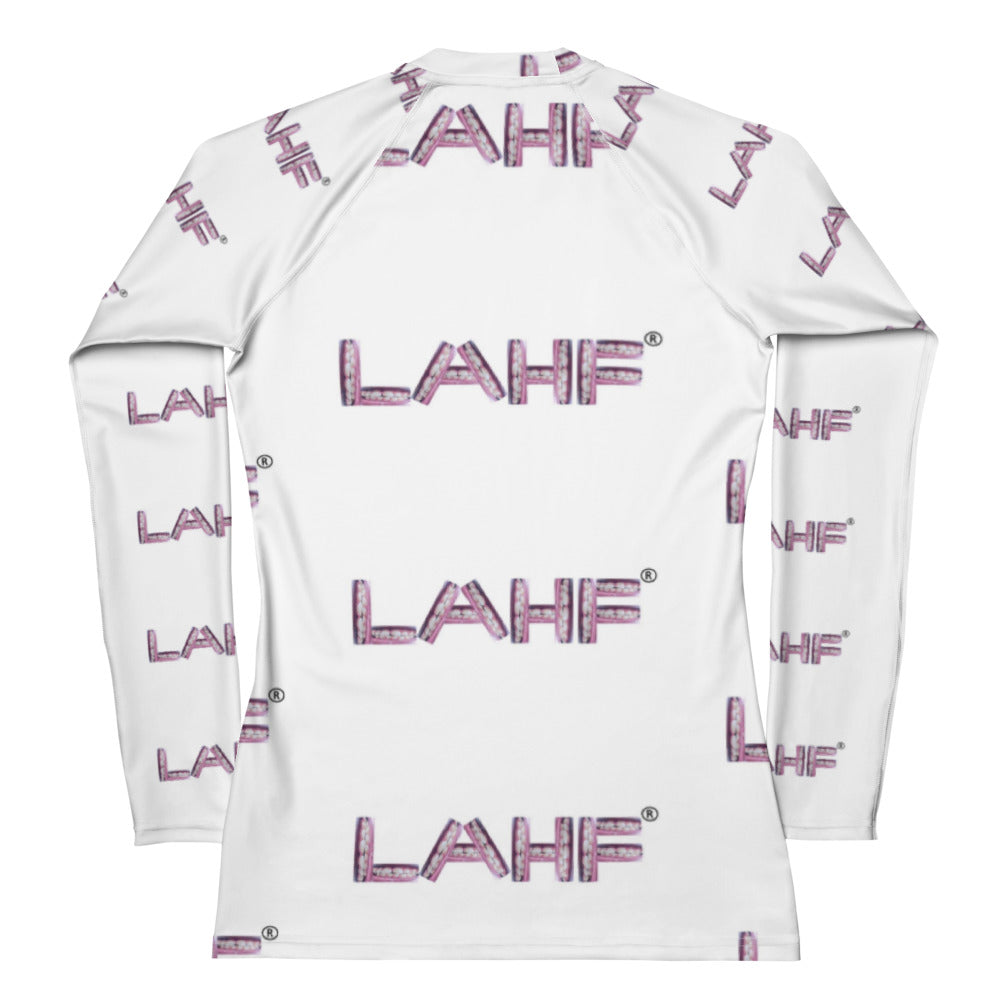 LAHF Print Women's Rash Guard